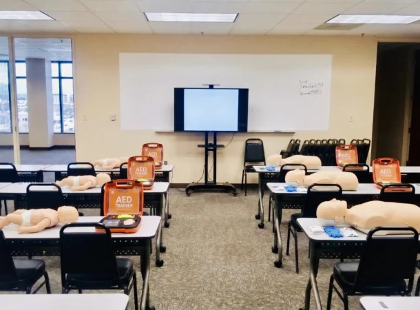 CPR Tucson training room